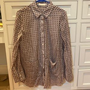 Tory Burch Tunic Button Down